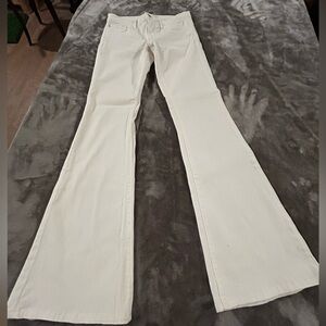 J Brand Women’s White Flared Jean